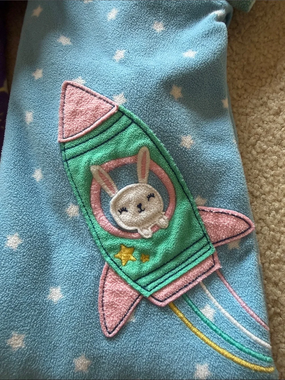 18 month Girls Mixed Fleece Pajama Bundle - Pink, Mint, Purple, Blue